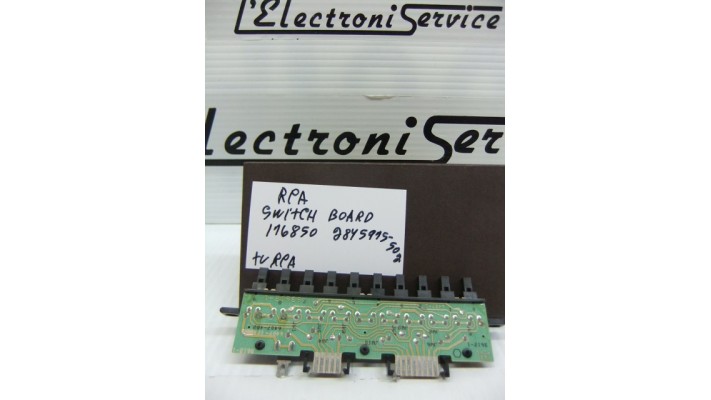 RCA  176850 module switch board 2845975-502